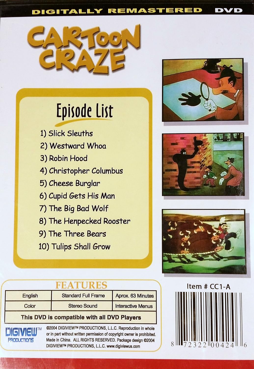 Mutt And Jeff DVD Used