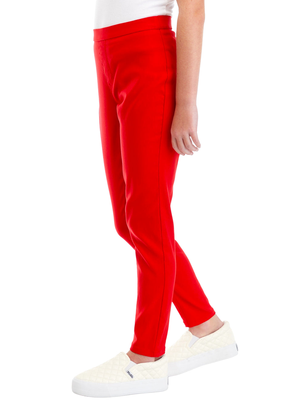 Crown & Ivy Girls Stretch Woven Pants Size 8 USED Like New