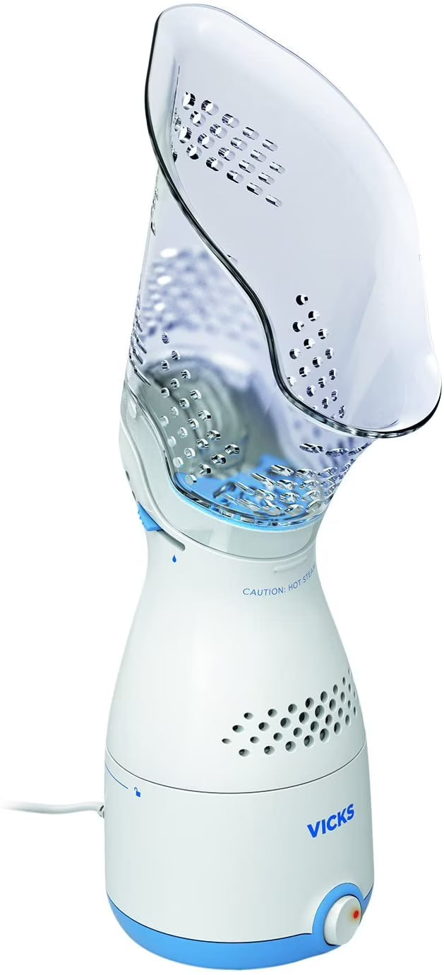 Vicks Personal Sinus Steam Inhaler with Soft Face Mask USED