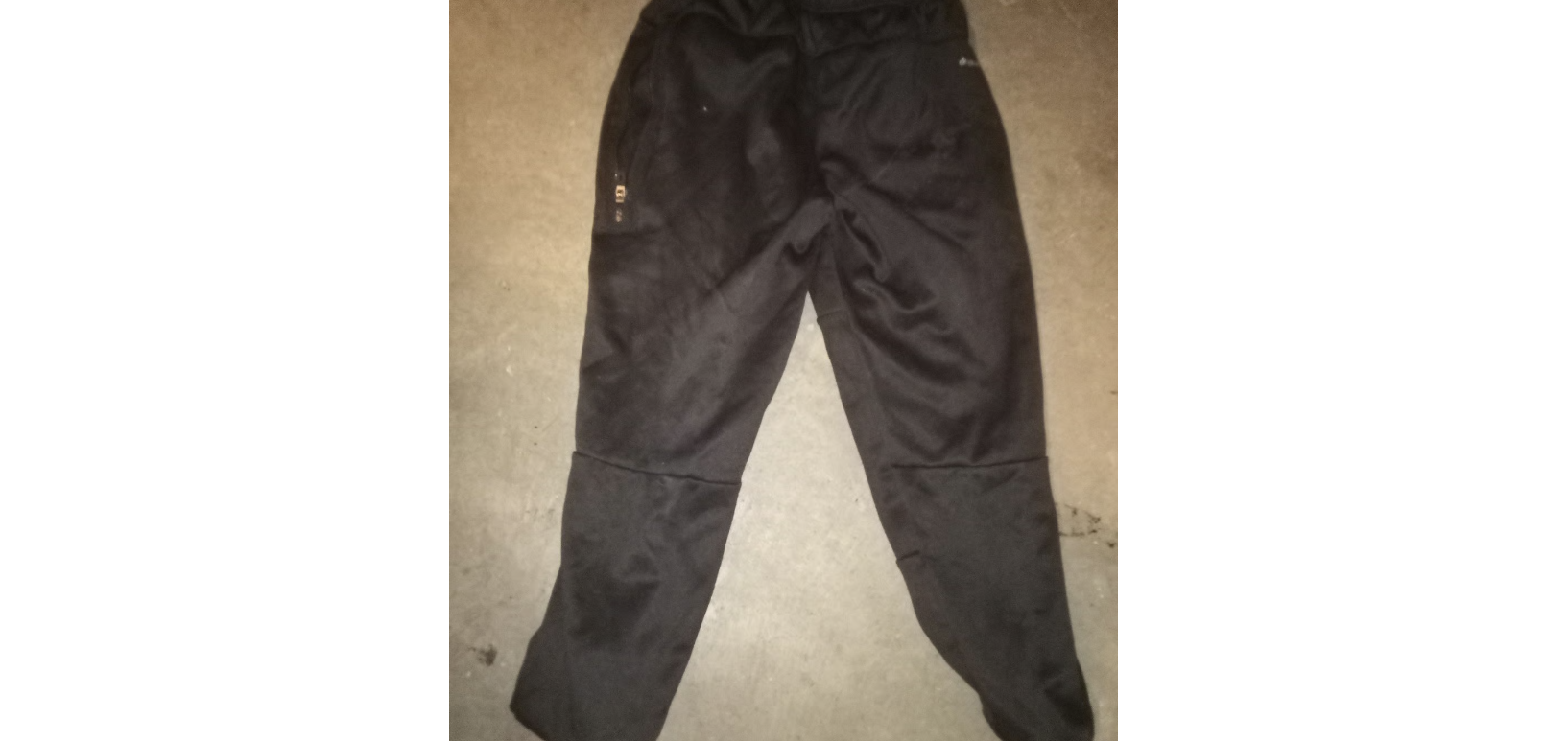 Russell Athletic Track Athletic Pants Boys Size M 8 Black Children's Sweatpants