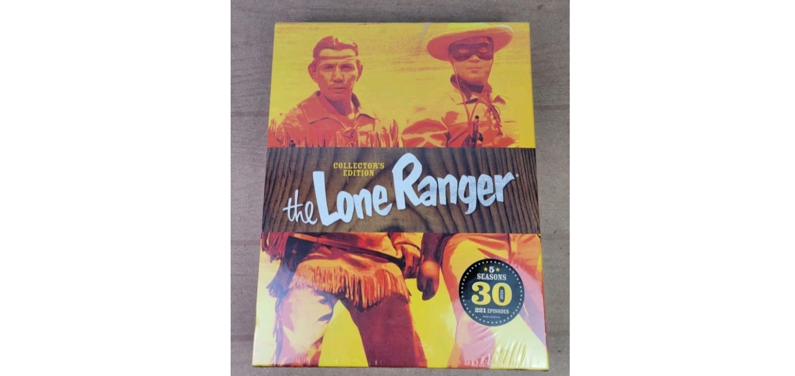 The Lone Ranger: Collectors Edition (DVD 30-Disc Set) Clayton Moore Box Set