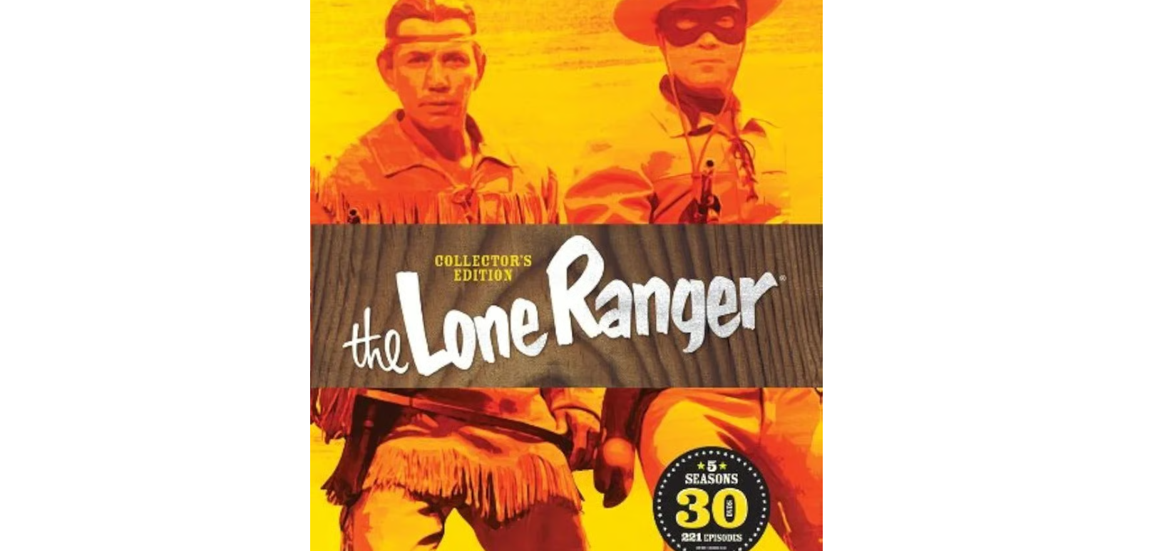 The Lone Ranger: Collectors Edition (DVD 30-Disc Set) Clayton Moore Box Set