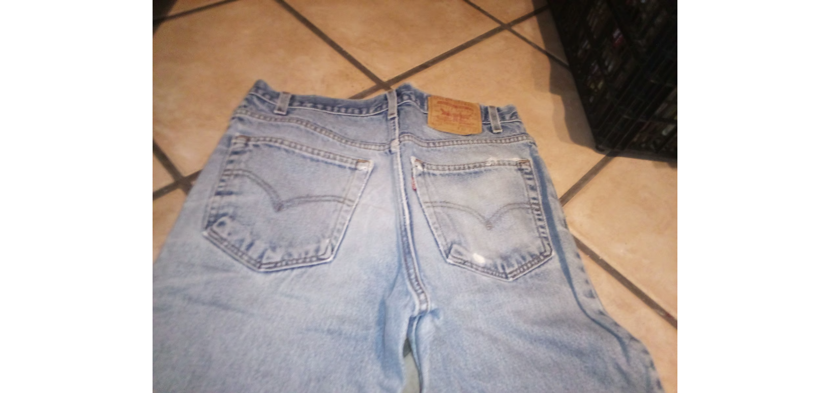 Vintage LEVI Strauss 517 Men's Denim Jeans Light Wash Size 32x36 Pants