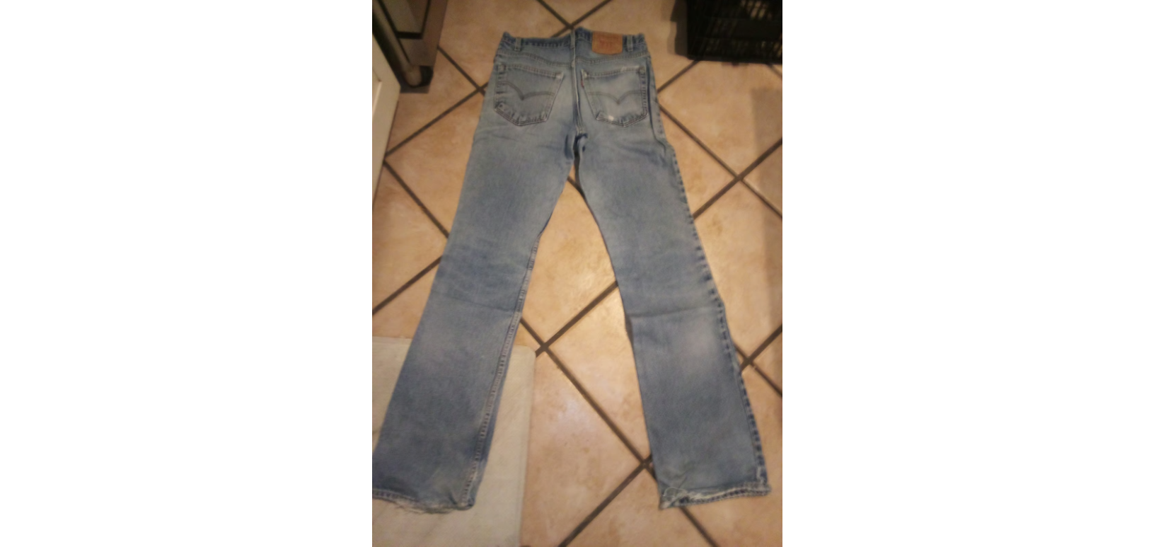 Vintage LEVI Strauss 517 Men's Denim Jeans Light Wash Size 32x36 Pants