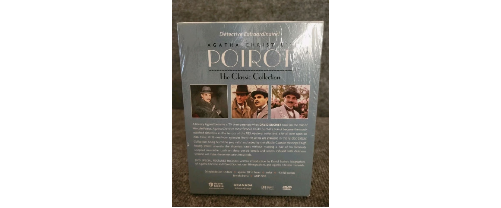 Agatha Christie's Poirot - The Classic Collection Brand New Box Set
