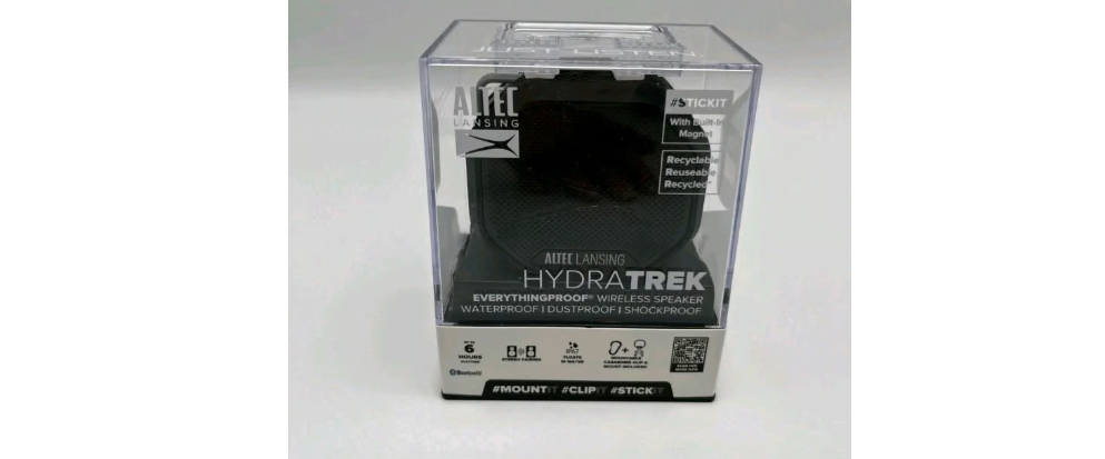 Altec Lansing HydraTrek Bluetooth Waterproof Speaker Floats In Water