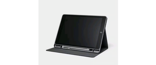 Apple iPad Case (9th Gen) / iPad Air (3rd Gen) Heyday Black Saffiano New