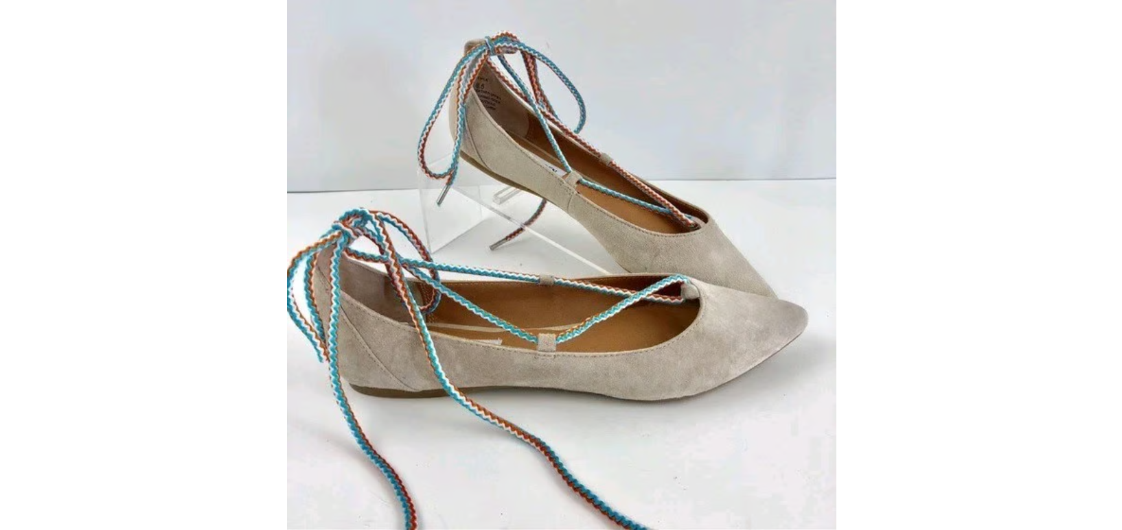 STEVE MADDEN EMILIE BLUSH SUEDE FLAT SHOES WOMENS Size 7 1/2