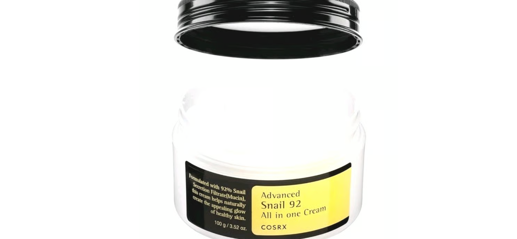 COSRX Advanced Snail 92 All in One Cream - 3.38oz COSRX Snail Mucin 92%