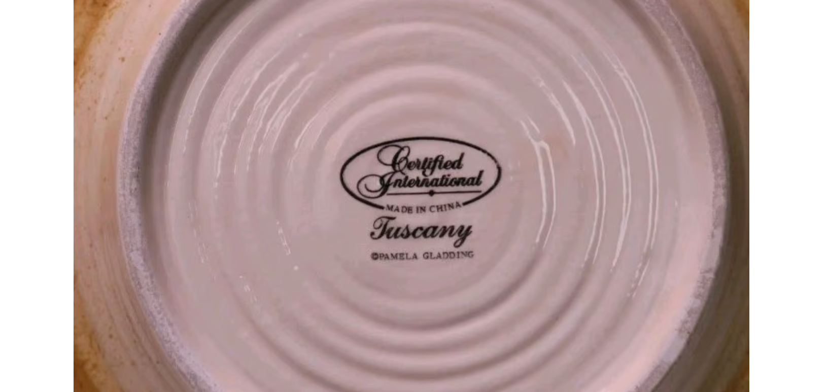 Certified International Tuscany Grapes Salad Plate (s) 9 " Dinner Plate