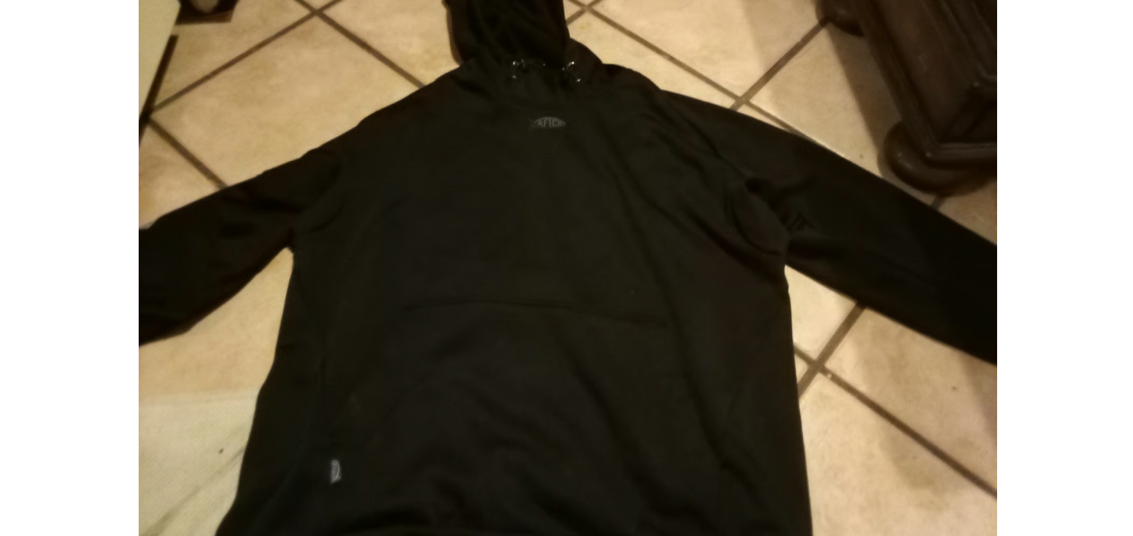 AFTCO Men's Reaper Long-Sleeve Sweatshirt Head 2 Head Fishing Hoodie Size XL