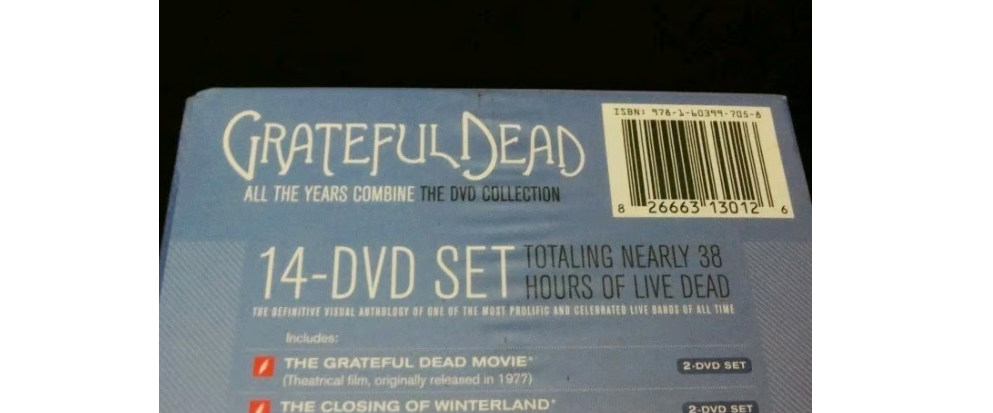 Grateful Dead Complete DVD Collection (14) DVD BONUS! BRAND NEW