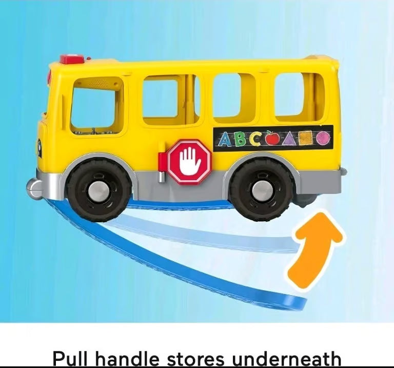 New Little People Big Yellow School Bus & Community Heroes Set Vehicle & Figures