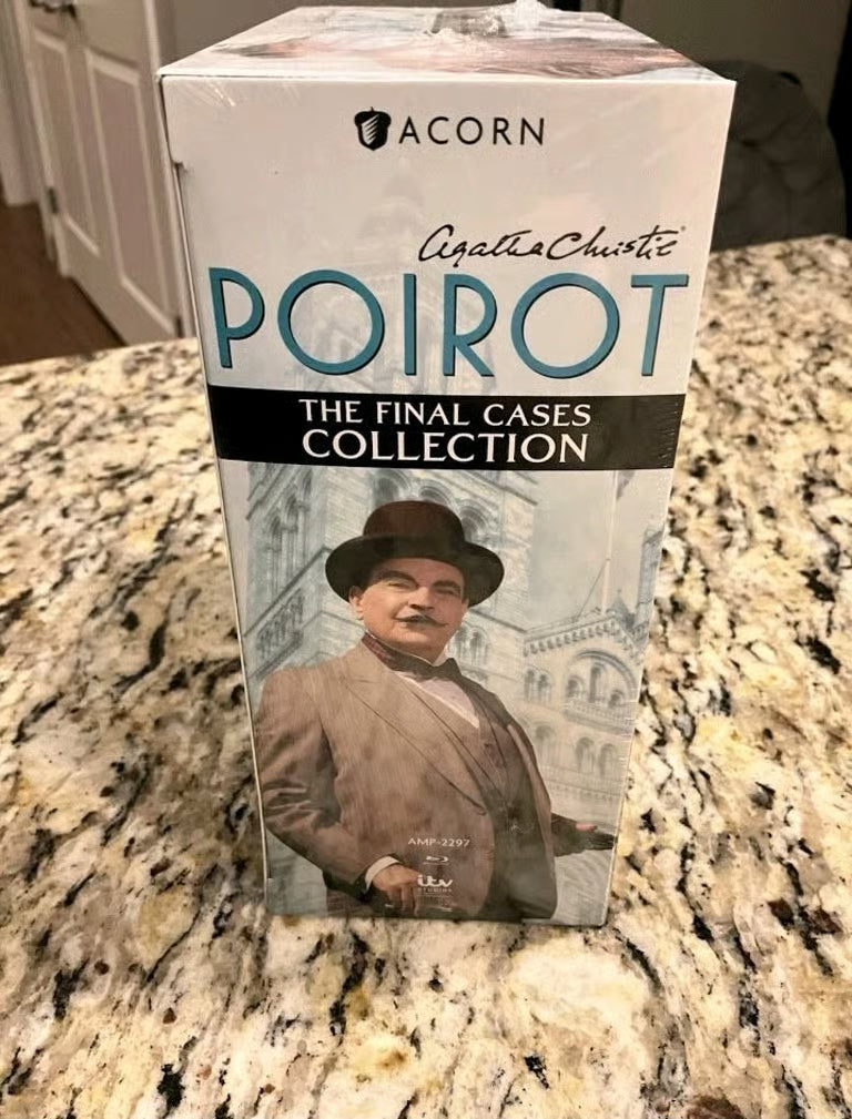 Poirot: The Final Cases Box Set - Series 7-13 BLU-RAY Brand New