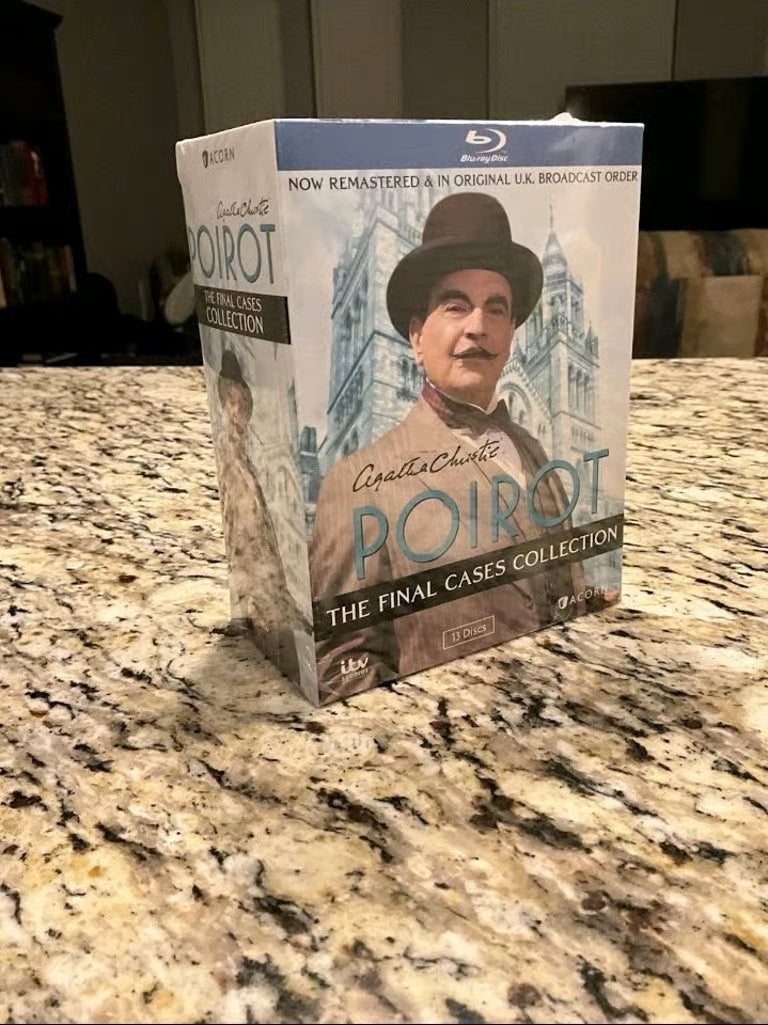 Poirot: The Final Cases Box Set - Series 7-13 BLU-RAY Brand New