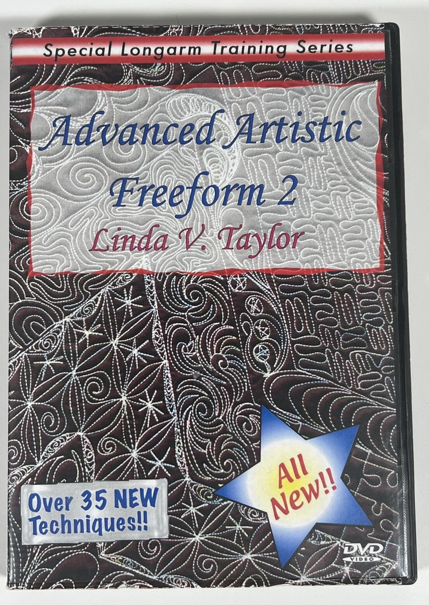 Advanced Artistic Freeform 2 Linda Taylor DVD (Used) Like new