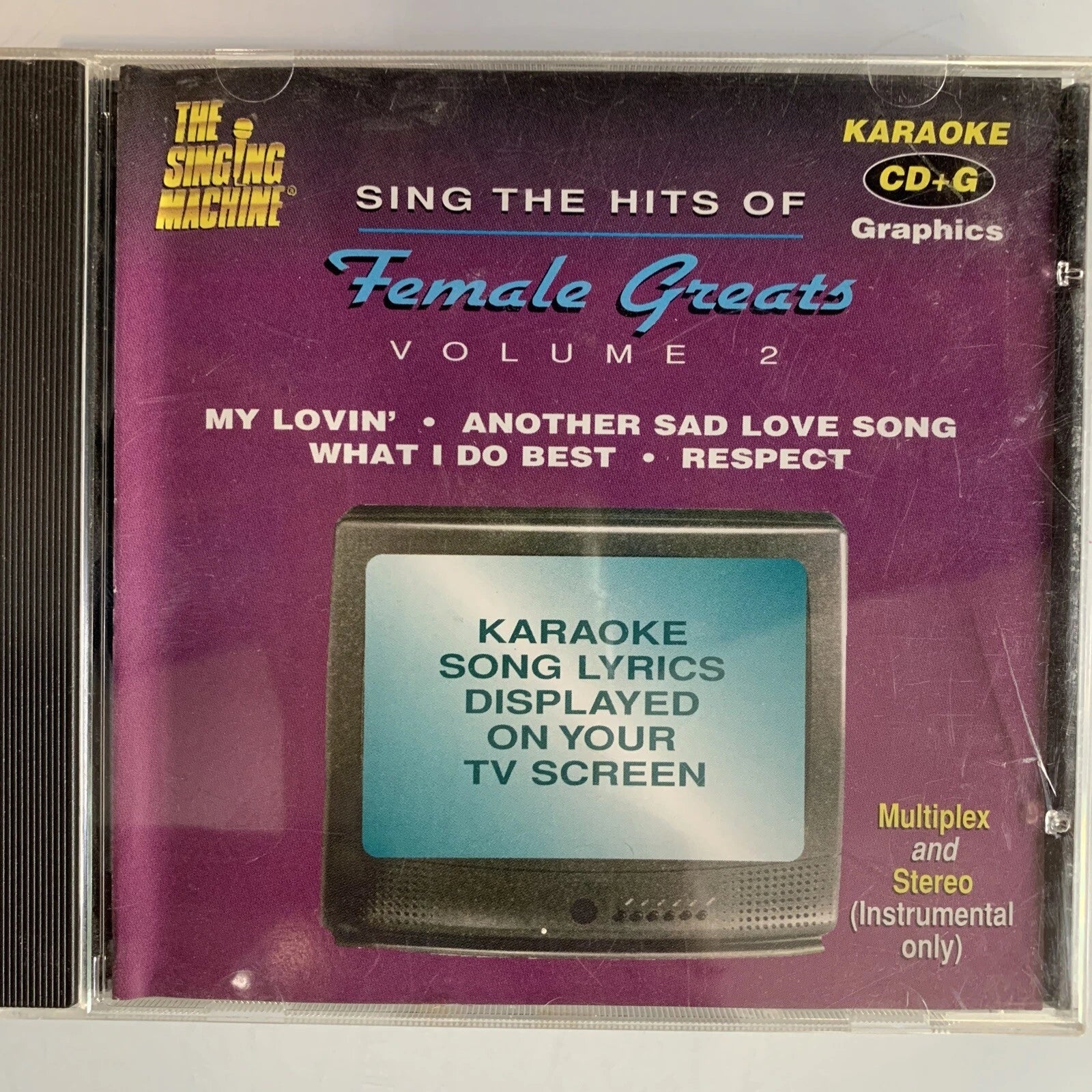 Sing The Hits of Female Greatest Vol 2 CD