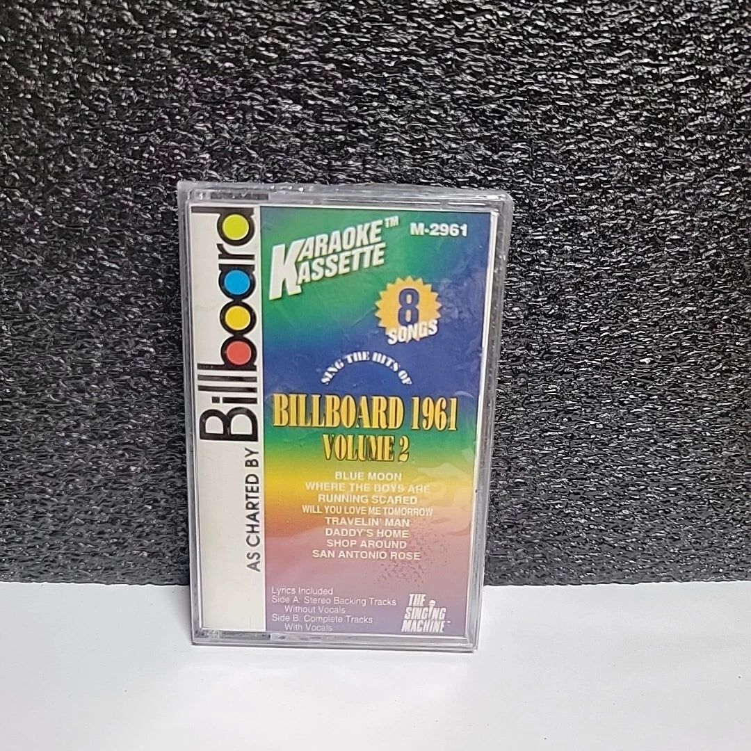 Karaoke Kassette Billboard 1961 Vol 2 Cassette Tape Singing Machine