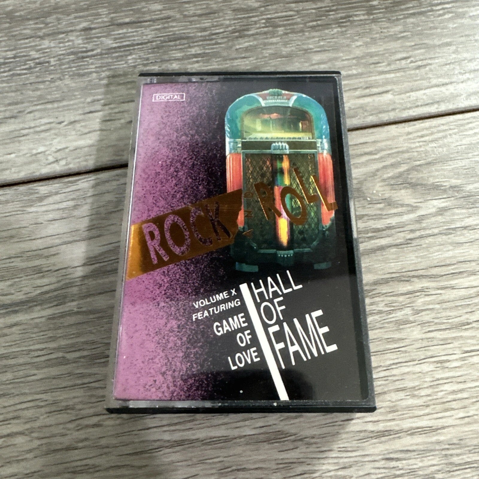 ROCK N ROLL HALL OF FAME VOLUME X GAME OF LOVE CASSETTE TAPE