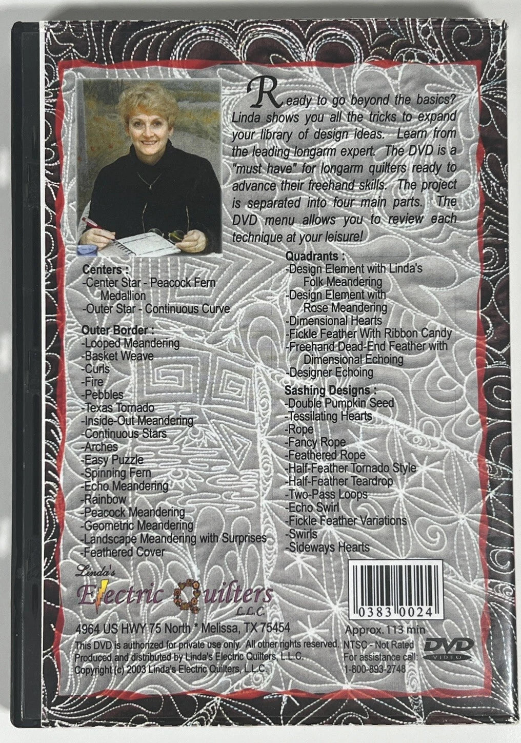 Advanced Artistic Freeform 2 Linda Taylor DVD (Used) Like new