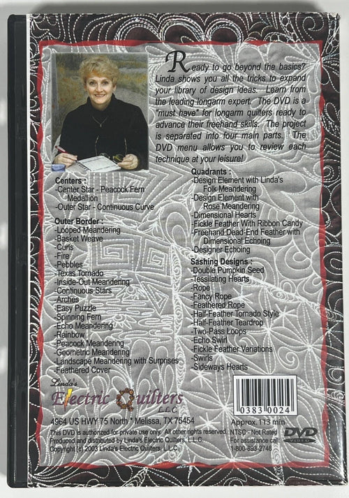 Advanced Artistic Freeform 2 Linda Taylor DVD (Used) Like new