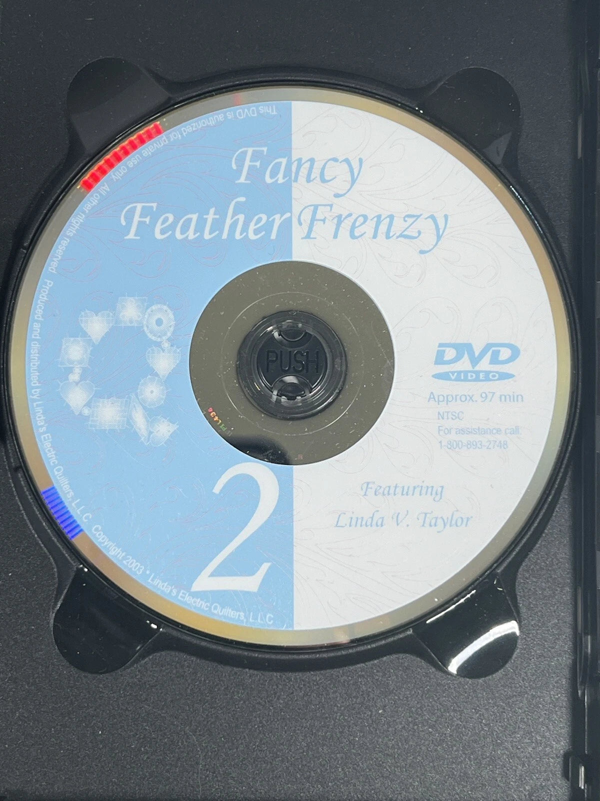 Fancy Feather Frenzy 2 Linda Taylor DVD Like New