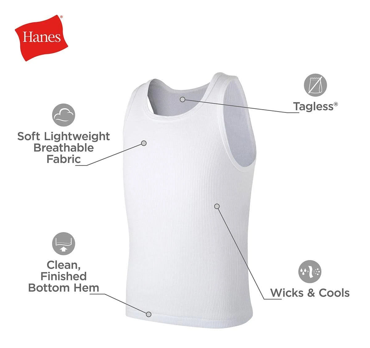 Hanes Tank Top Children's XS Used